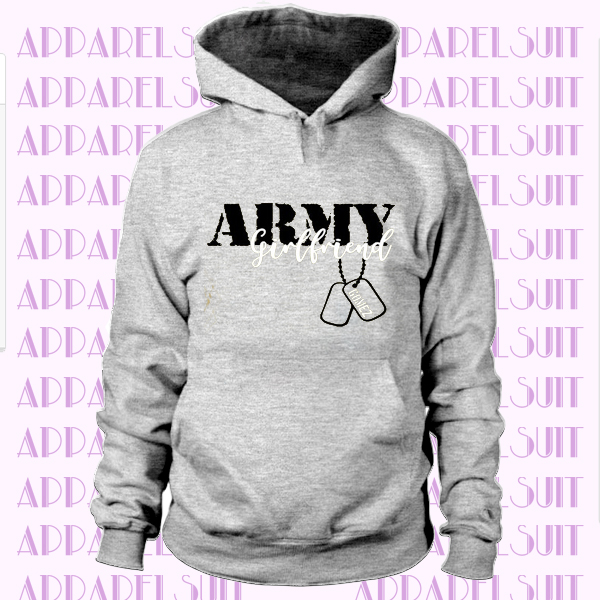 army girlfriend hoodie