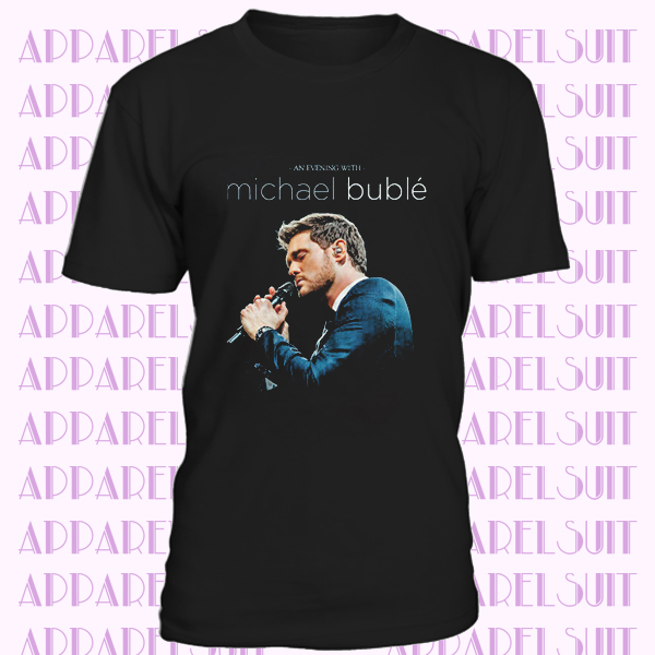 michael buble concert t shirt