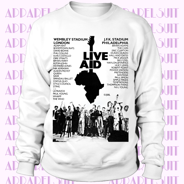 live aid hoodie