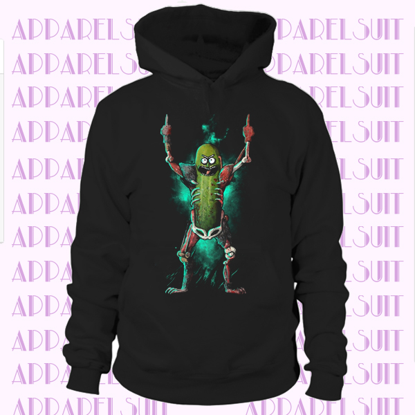 rick and morty pickle rick hoodie